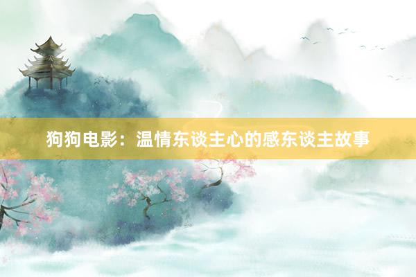 狗狗电影：温情东谈主心的感东谈主故事